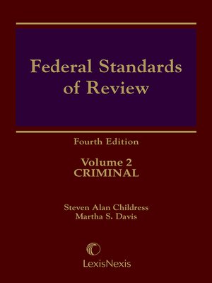 cover image of Federal Standards of Review